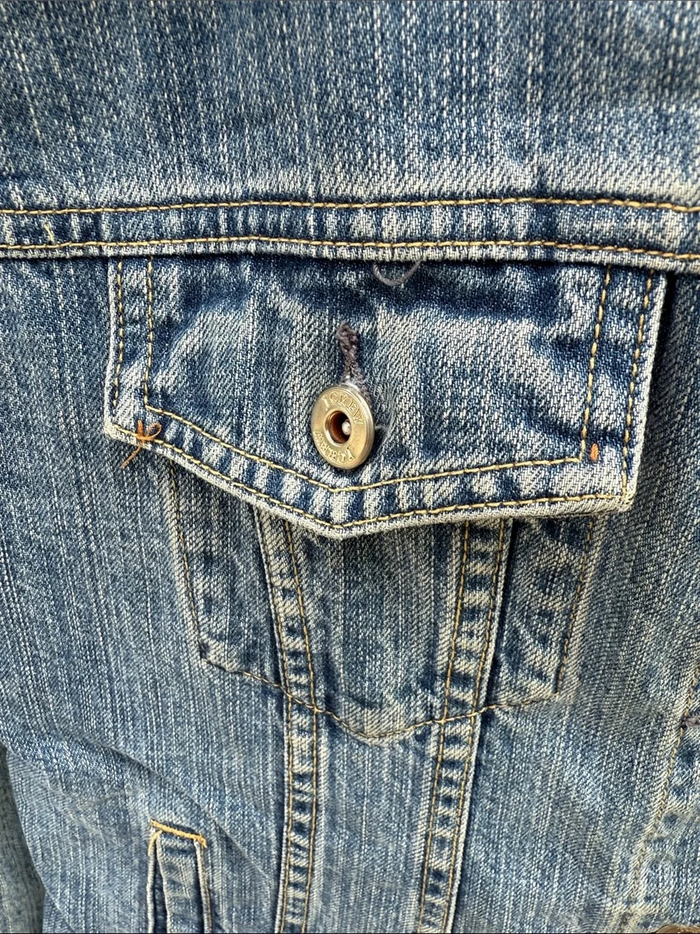 J. Crew Light Wash Classic Denim Jacket